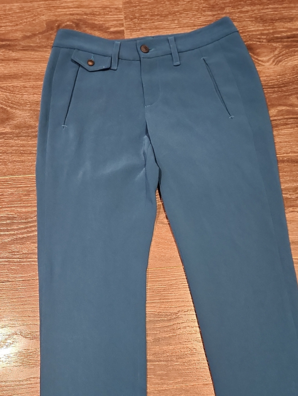 ❤ RAG & BONE SKINNY CREPE TROUSERS / PANTS, 0L (25 LONG / TALL) - Picture 12 of 15